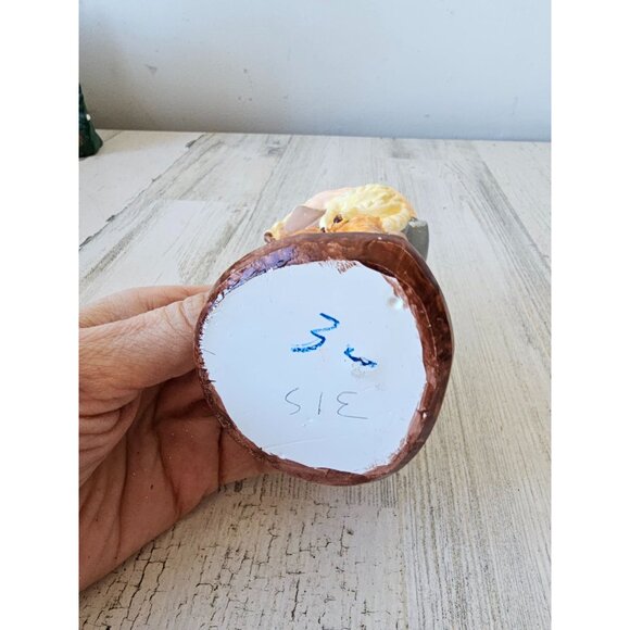 Vintage plaster shepherd sheep nativity statue figurine boy - Picture 8 of 8